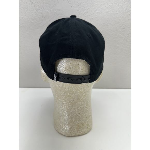 Star Wars Snapback Hat Black Embroidered Logo Printed Brim One Size Fits All - Picture 7 of 10